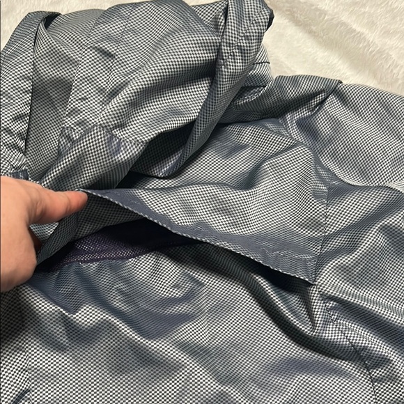 Nike Gray and Purple Ski Jacket with Hood - Picture 7 of 9